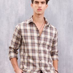 WROGN Men Slim Fit Casual Shirt-picture-36