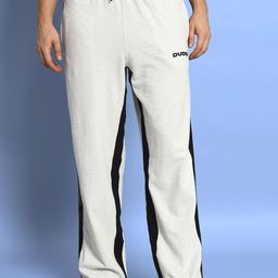 WEARDUDS Men Side Seam Detail Relaxed-Fit Track Pants-image-85