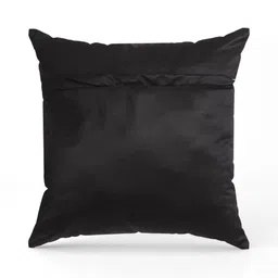 BIGGER FISH Black Set of 5 Floral Velvet Square Cushion Covers image 2