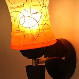 SOMIL Orange Glass Cylinder Wall Lamps-image-76