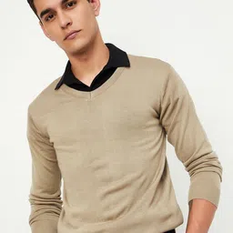 max Men Long Sleeves Casual Pullover Sweaters-picture-39