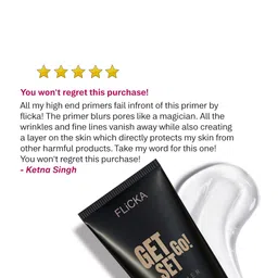 FLiCKA Set of Get Set Go Primer 30ml & Blend-Shine Foundation 30ml - Coffee 05 image 3