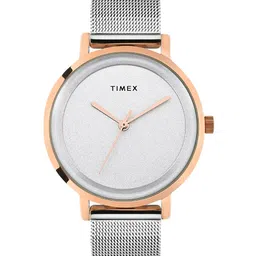 Timex Women Bracelet Style Straps Analogue Watch TWEL129SMU02-21
