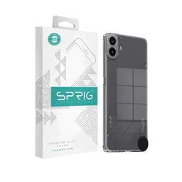 SPRIG Solid Transparent Back Cover For Nothing Phone 1 Mobile Accessories-55