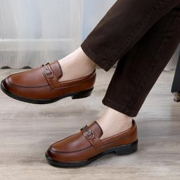 Bonexy Men Tan Canvas Casual Shoes-image-89