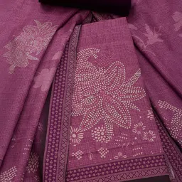 Soch Printed Unstitched Dress Material-image-75