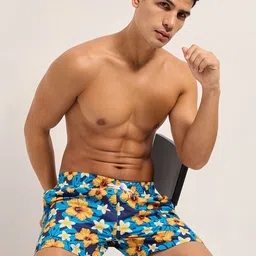 THE BEAR HOUSE Men Floral Printed Swim Shorts-image-39