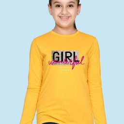 NUSYL Girls Printed T-shirt-picture-18
