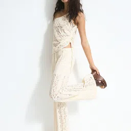 H&M Lace-Look Jersey Trousers-image-10