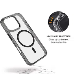 DailyObjects Stride 2.0 Clear iPhone 16 Pro Max Back Case image 3