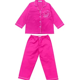 shopbloom Kids Abstract Printed Pure Cotton Night suit-picture-46