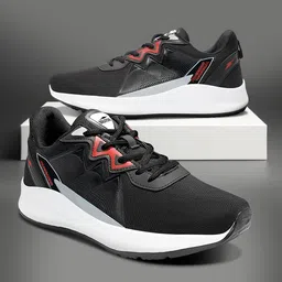Bruton Men Mesh Running Non-Marking Shoes-picture-1