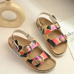 CORSICA Women Open Toe Flats-12