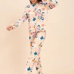Sweet Dreams Women Printed Night suit-picture-21