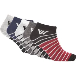Winget Men Pack Of 5 Patterned Cotton Ankle Length Socks-picture-40