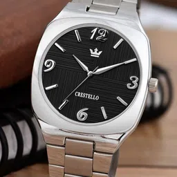 CRESTELLO Men Stainless Steel Straps Analogue Watch CR-G251-BLK-CH-picture-12
