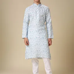 RAJUBHAI HARGOVINDAS Men Printed Kurta Set-image-87