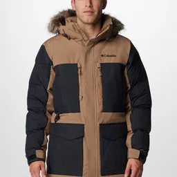 Columbia Men Hooded Colourblocked Lightweight Marquam Peak Fusion II Parka-50