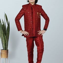 BAESD Boys Self-Design Sherwani Set-11