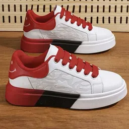 Corsac Men Colourblocked Lace-Up GADDA Sneakers-image-27