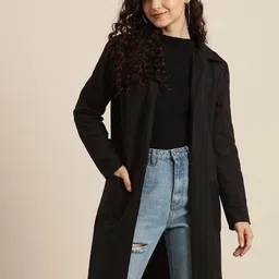Qurvii Women Open Front Jacket-23