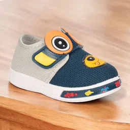 Lil Lollipop Unisex Kids Woven Design Slip-On Sneakers-28