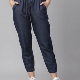 KASSUALLY Women Relaxed Fit Joggers Trousers-image-41