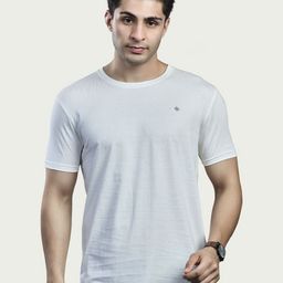 BE POSITIVE Men Round Neck Pure Cotton T-shirt-image-12