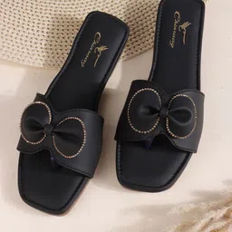 CHINRAAG Women Open Toe Flats with Bows-picture-38