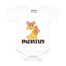 Arvesa 2 Month Baby Printed Bodysuit-image-57