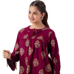 DMP FASHION Print Top-image-94