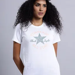 Converse Women Varsity Printed Applique T-shirt-image-12