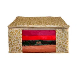 AMAK INC Beige Fabric Multi-Utility Wardrobe Organisers-picture-24