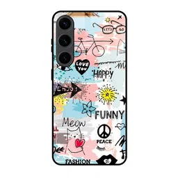 QRIOH Typography Printed Samsung Galaxy S24 5G Back Case Mobile Accessories-15