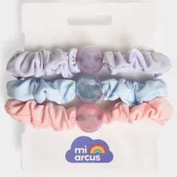 MiArcus Girls Pack of 3 Ponytail Holders-12