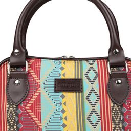 Anouk Ethnic Motifs Printed Structured Handheld Bag image 2