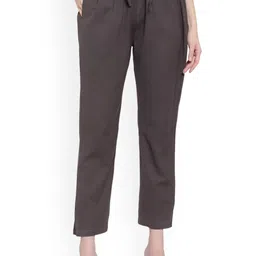 Alakh Creation Women Mid-Rise Relaxed Pleated Trousers-image-32