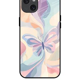 QRIOH Abstract Printed iPhone 15 Plus Back Case Mobile Accessories-18