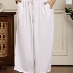 Valles365 by S.C. Women Pack of 2 Flared Ethnic Palazzos-image-74