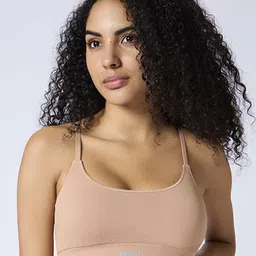 FEIER Women Full Coverage Removable Padding Workout Bra-image-84