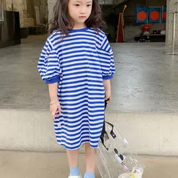 StyleCast x Revolte Striped T-shirt Dress-picture-7