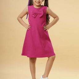 TeenTrums Girl A-Line Dress-image-50