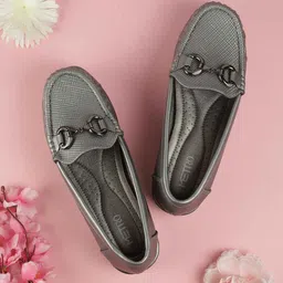 Metro Women Slip-On Round Toe Loafers-picture-7