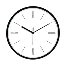 RANDOM Black & White Printed Contemporary Wall Clock-18