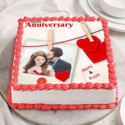 Embedded Together Anniversary Cake-2