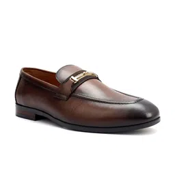 ROSSO BRUNELLO Men Leather Formal Loafers-picture-23