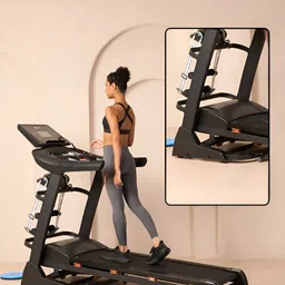 CULT CultrunM6Nova(6HP Peak) Motorized Treadmill with Massager|Max Wgt: 140Kg|Auto Incline image 4
