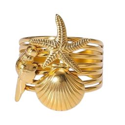 Just Lil Things Coastal Charm Finger Ring-30