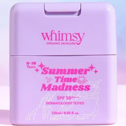 Whimsy Beauty Summer Time Madness Sunscreen SPF 50 PA++++- 120 ml-19