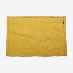 Fabindia Yellow 1480 GSM Cotton Bath Mat-picture-12